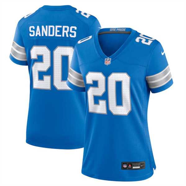 Women's Detroit Lions #20 Barry Sanders Blue Stitched Jersey Dzhi,We sell and wholesale Women's Detroit Lions #20 Barry Sanders Blue Stitched Jersey Dzhi on line form chian!